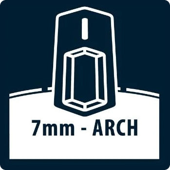 RSPro Icon für 7 mm Arch auf dem Pad.