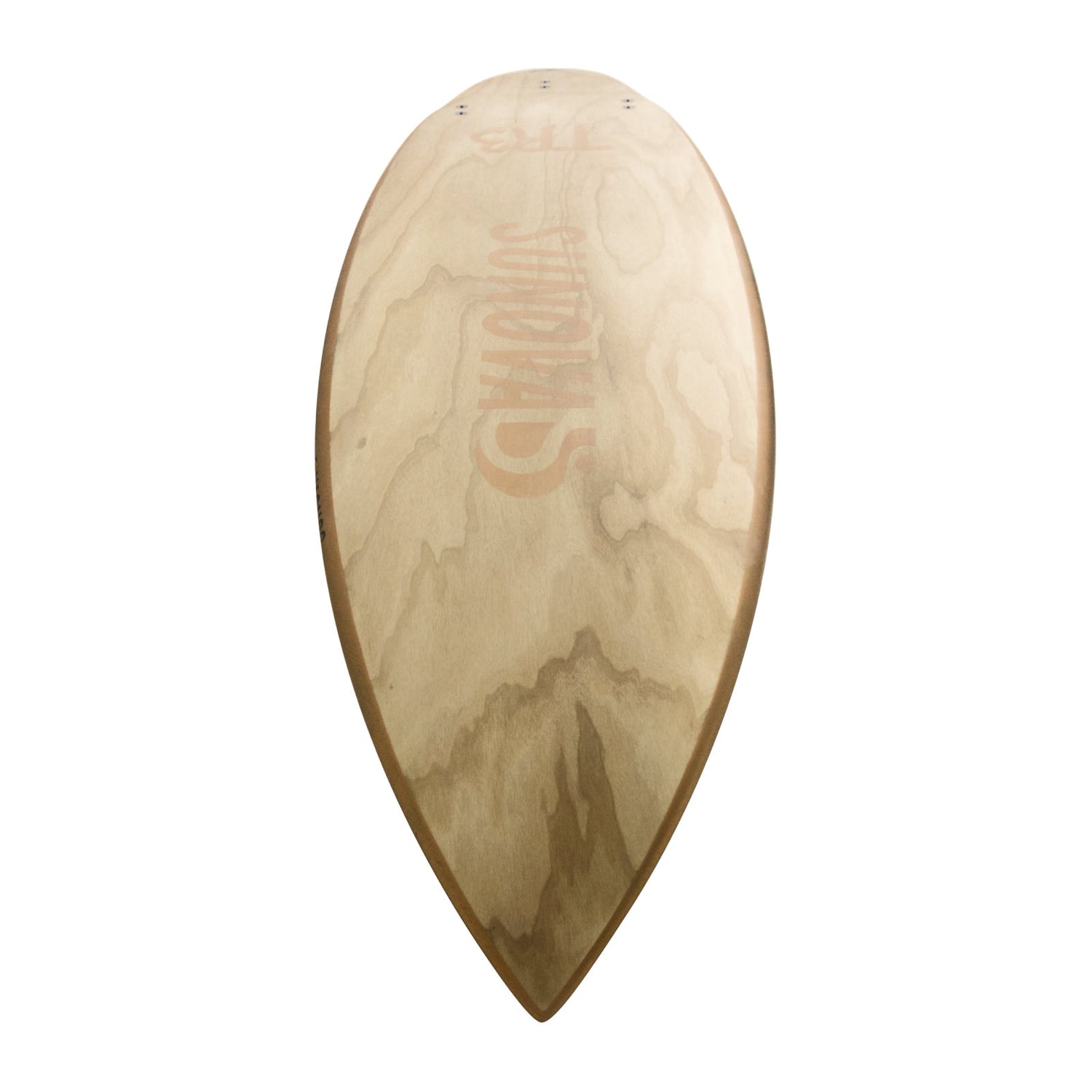 Ansicht der Unterseite des Sunova Acid Wave SUP Board in der TR3 Bauweise.